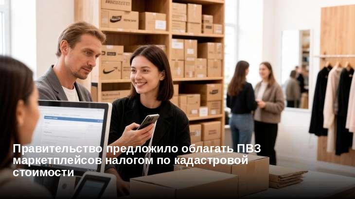 Правительство предложило облагать ПВЗ маркетплейсов налогом по кадастровой стоимости