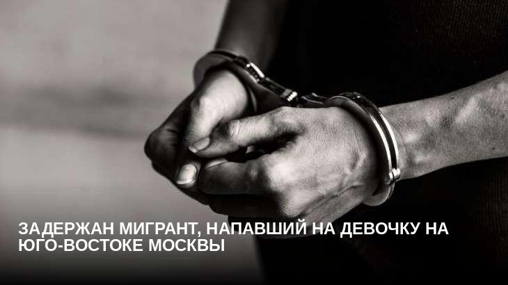 Задержан мигрант, напавший на девочку на юго-востоке Москвы