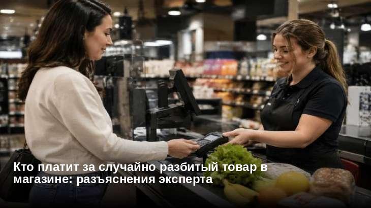 Кто платит за случайно разбитый товар в магазине: разъяснения эксперта