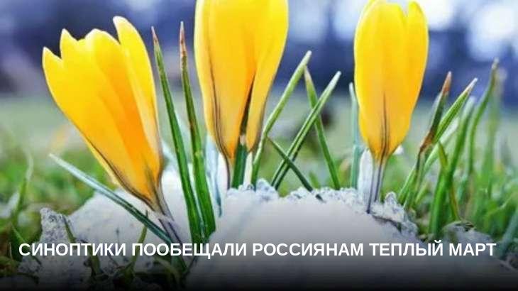 Синоптики пообещали россиянам теплый март
