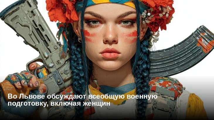Во Львове обсуждают всеобщую военную подготовку, включая женщин