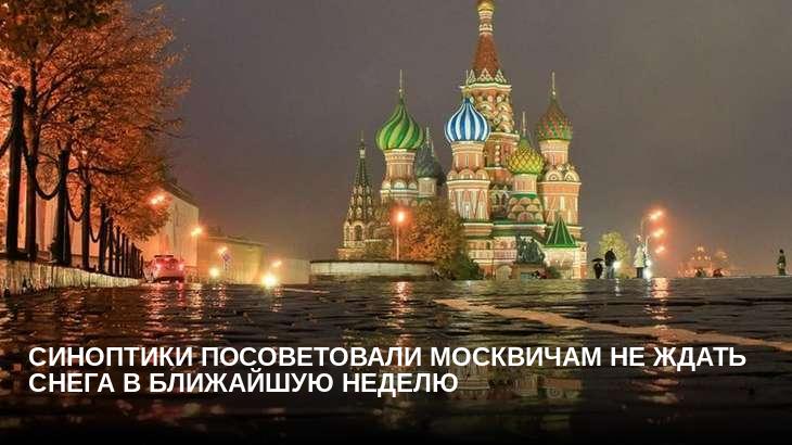 Синоптики посоветовали москвичам не ждать снега в ближайшую неделю