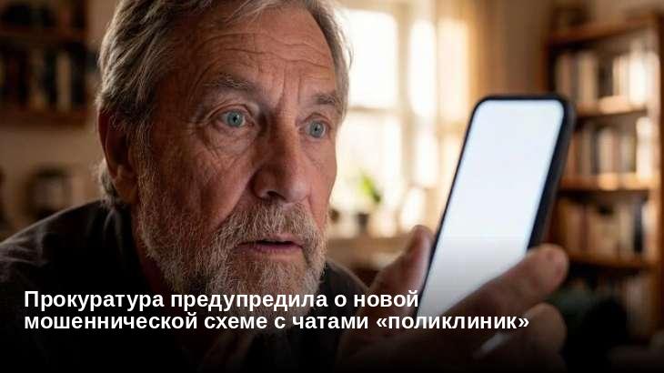 Прокуратура предупредила о новой мошеннической схеме с чатами «поликлиник»