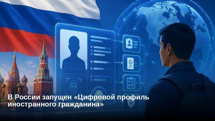 В России запущен «Цифровой профиль иностранного гражданина»