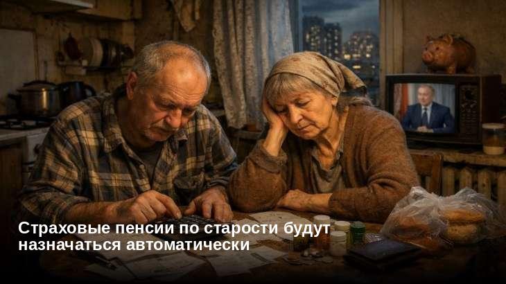 Страховые пенсии по старости будут назначаться автоматически