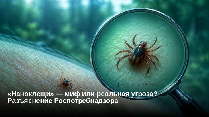 «Наноклещи» — миф или реальная угроза? Разъяснение Роспотребнадзора