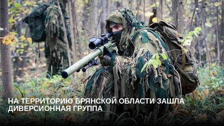 На территорию Брянской области зашла диверсионная группа