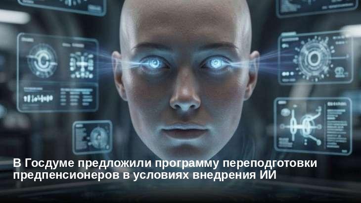 В Госдуме предложили программу переподготовки предпенсионеров в условиях внедрения ИИ