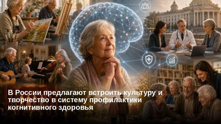 В России предлагают встроить культуру и творчество в систему профилактики когнитивного здоровья