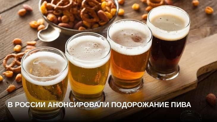 В России анонсировали подорожание пива