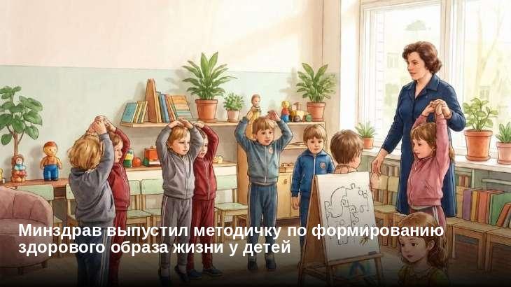 Минздрав выпустил методичку по формированию здорового образа жизни у детей