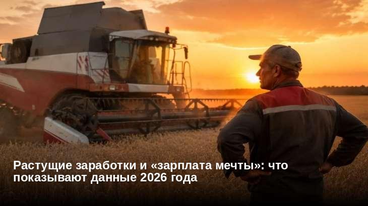 Растущие заработки и «зарплата мечты»: что показывают данные 2026 года