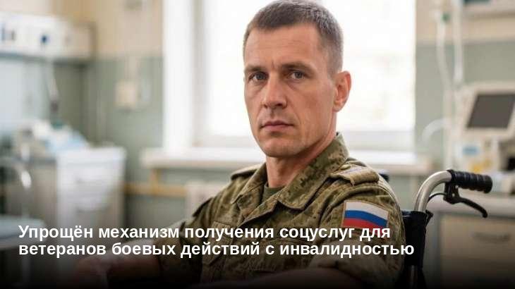 Упрощён механизм получения соцуслуг для ветеранов боевых действий с инвалидностью