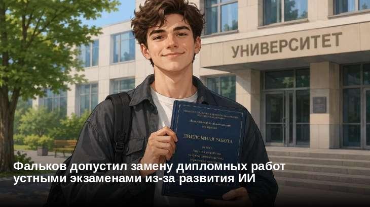 Фальков допустил замену дипломных работ устными экзаменами из-за развития ИИ
