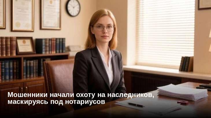 Мошенники начали охоту на наследников, маскируясь под нотариусов