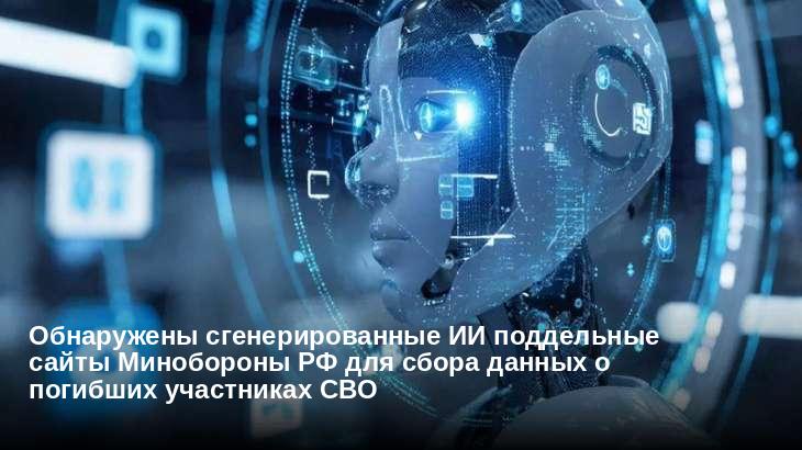 Обнаружены сгенерированные ИИ поддельные сайты Минобороны РФ для сбора данных о погибших участниках СВО
