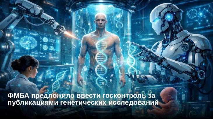 ФМБА предложило ввести госконтроль за публикациями генетических исследований