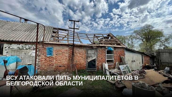 ВСУ атаковали пять муниципалитетов в Белгородской области 