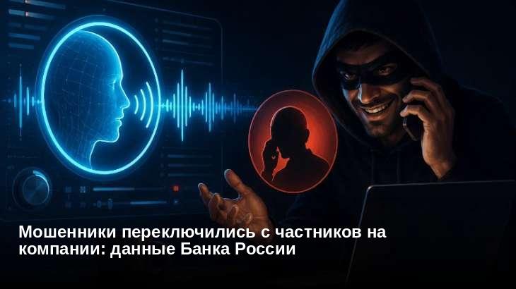 Мошенники переключились с частников на компании: данные Банка России