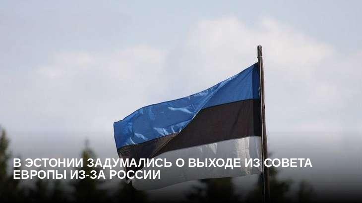 В Эстонии задумались о выходе из Совета Европы из-за России